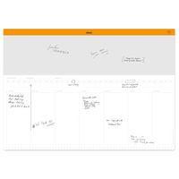 Rhodia sous-main semainier entoilé A2 30 feuillets thumbnail image 3