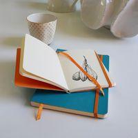 Rhodiarama carnet souple turquoise A5 160 pages dot 90g - Image 2