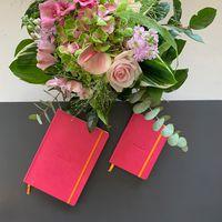 Rhodiarama carnet souple framboise A5 160 pages ligné 90g thumbnail image 3