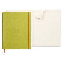 Rhodiarama cahier souple anis A4+ ligné papier ivoire 90g - Image 5