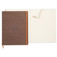 Rhodiarama cahier souple chocolat A4+ ligné papier ivoire - Image 5