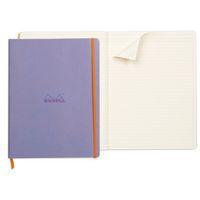 Rhodiarama cahier souple iris A4+ ligné papier ivoire 90g - Image 4