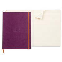 Rhodiarama cahier souple violet A4+ ligné papier ivoire 90g thumbnail image 3
