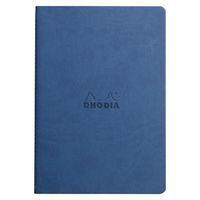 Cahier rhodiarama piqûre textile saphir A5 64 pages dot 90 g - Image 2