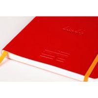 Carnet meeting coquelicot A5+ élastique + porte-stylo - Image 5