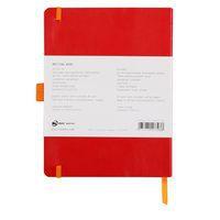 Carnet meeting coquelicot A5+ élastique + porte-stylo - Image 3
