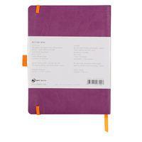 Carnet meeting violet A5+ 160 pages élastique + porte-stylo thumbnail image 7