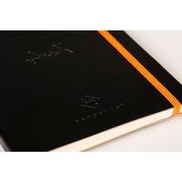 Carnet perpétuel noir A5 coins microperforés + élastique thumbnail image 3