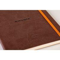 Carnet perpétuel chocolat A5 coins microperforés + élastique thumbnail image 7