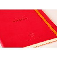 Carnet perpétuel coquelicot A5 coins microperforés + élastique - Image 3