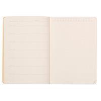 Carnet perpétuel jonquille A5 coins microperforés +élastique - Image 5