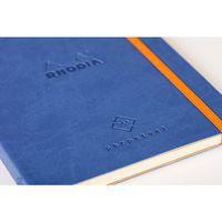 Carnet perpétuel saphir A5 coins microperforés + élastique thumbnail image 3