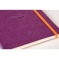 Carnet perpétuel violet A5 coins microperforés + élastique thumbnail image 5