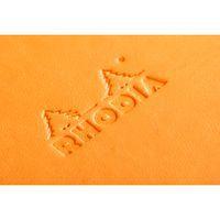 Webnotebook orange 9x14 cm 192 pages dot fermeture élastique - Image 4