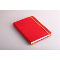 Rhodiarama carnet rigide A5 coquelicot ligné avec élastique - Image 2