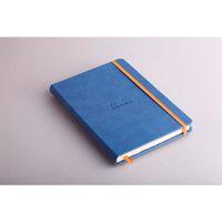 Rhodiarama carnet rigide A5 saphir ligné avec élastique - Image 2