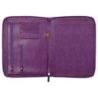 Grand conférencier violet pour bloc ou carnet format A4 thumbnail image 2