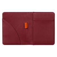 Livret porte-bloc n 11 lie de vin pour bloc carnet format A7 thumbnail image 3
