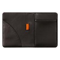 Livret porte-bloc n 11 noir pour bloc ou carnet format A7 thumbnail image 2