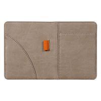 Livret porte-bloc n 11 taupe pour bloc ou carnet format A7 thumbnail image 2