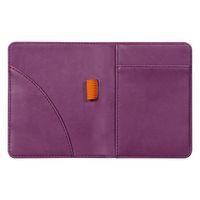 Livret porte-bloc n 11 violet pour bloc ou carnet format A7 thumbnail image 3