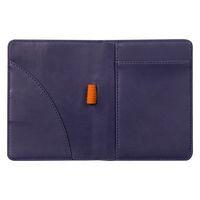 Livret porte-bloc n 12 bleu nuit pour bloc carnet format B7 - Image 5