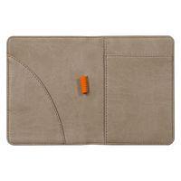 Livret porte-bloc n 12 taupe pour bloc ou carnet format B7 - Image 2