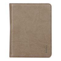 Livret porte-bloc n 12 taupe pour bloc ou carnet format B7 - Image 4