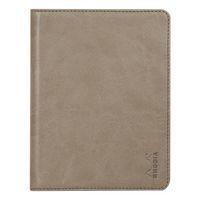 Livret porte-bloc n 13 taupe pour bloc ou carnet format A6 thumbnail image 3