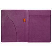 Livret porte-bloc n 16 violet pour bloc ou carnet format A5 - Image 2