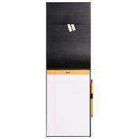 Porte-bloc noir avec porte-crayon + bloc N 19 ligné thumbnail image 2