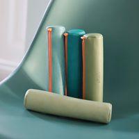 Trousse ronde couleur eau simili cuir italien 5x21,5 cm thumbnail image 8