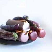 Trousse ronde nacarat simili cuir italien 5x21,5 cm thumbnail image 5