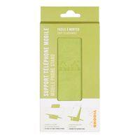 Support pour téléphone mobile en simili cuir italien anis - Image 3