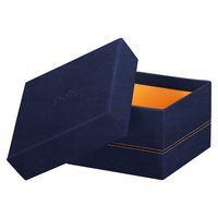 Set 5 boîtes gigognes simili cuir italien lie de vin thumbnail image 2