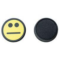 Lot de 5 plots magnétiques Smiley, Coloris : Jaune thumbnail image 5