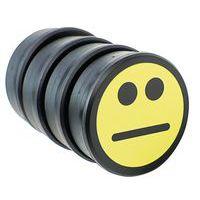 Lot de 5 plots magnétiques Smiley, Coloris : Jaune thumbnail image 3