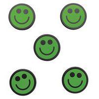 Lot de 5 plots magnétiques Smiley, Coloris : Vert thumbnail image 5