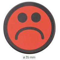 5 magnets smiley rouge 35mm rouge thumbnail image 3