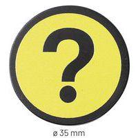 Lot de 5 aimantsean Management Question Jaune - Image 5