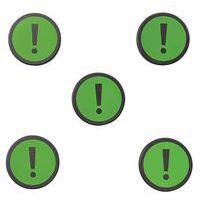 Lot de 5 aimantsean Management Attention Vert thumbnail image 5