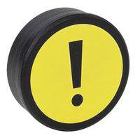 Lot de 5 aimantsean Management Attention Jaune - Image principale