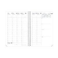 Agenda ministre impala 16x24 cm semainier d'août à août - Image 2