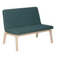 Banquette accueil Zélos 2 places sans surpiqûre - Manutan Expert - Image principale