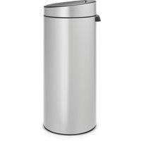 Poubelle Touch bin New 30 ltr Brabantia gris métallisé - Image principale
