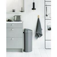 Poubelle Touch bin New 40 ltr Brabantia platine thumbnail image 2