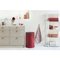 Poubelle Touch bin New 40 ltr Brabantia rouge thumbnail image 2