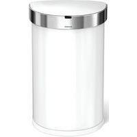 Poubelle demi-ronde à capteur 45L_Vepabins