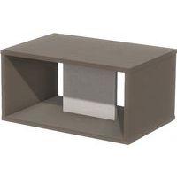 Table basse Identité sur patins Argent/Brun - Image 3