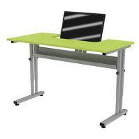 Poste écran semi encastré Mini réglable PMR mélaminé - Image 2